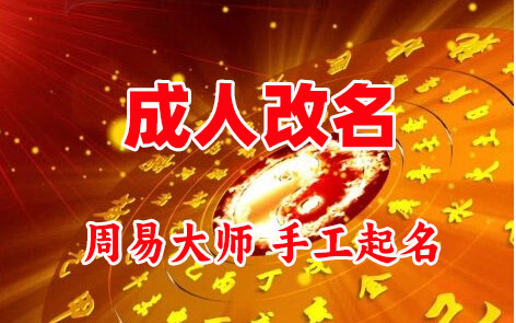罗定成人改名-找大师一对一改名先分析后改名